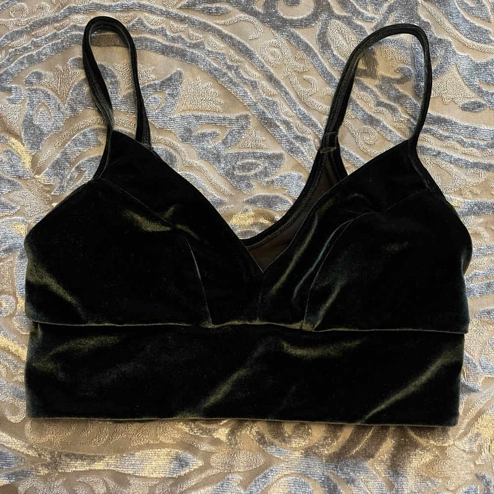 Victoria’s Secret velvet bra